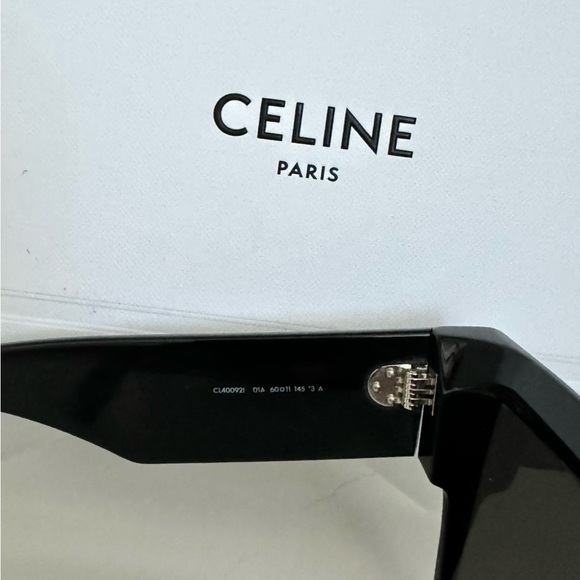 Celine polarized flat top square sunglasses - Picture 4 of 6